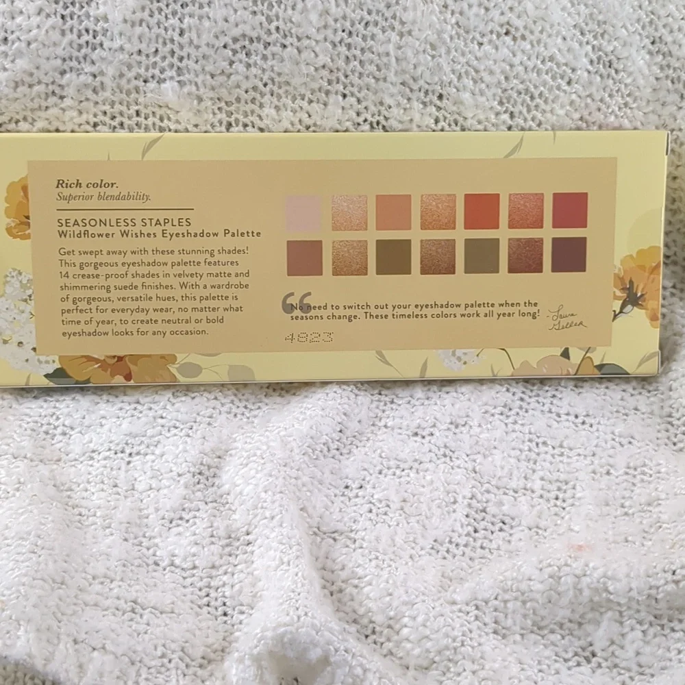 Laura Geller Seasonless Staples 12 Shade Eyeshadow Palette in Wildfl, 14g/0.49oz